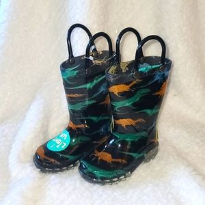 Dinosaur Rain Boots